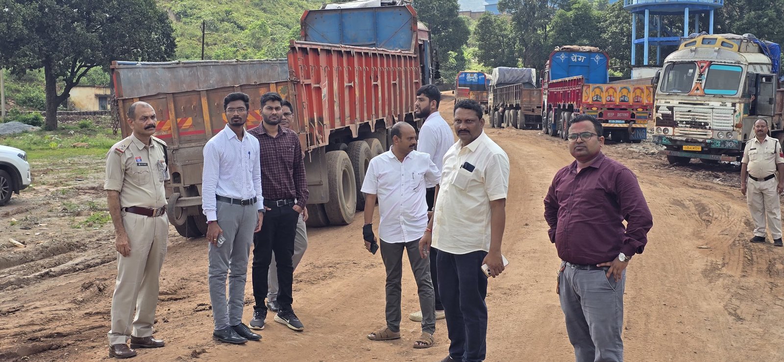 || बीटीओ में 11 करोड़ की लागत से सुधरेगी ट्रक पार्किंग और यातायात व्यवस्था, कलेक्ट्रेट की टीम ने किया निरीक्षण ||
